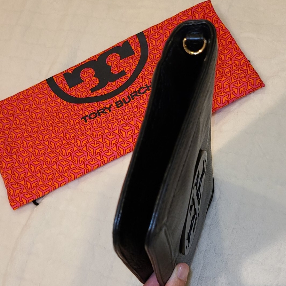 (SOLD) Tory Burch Clutch with Chain Handle - Picture 7 of 7